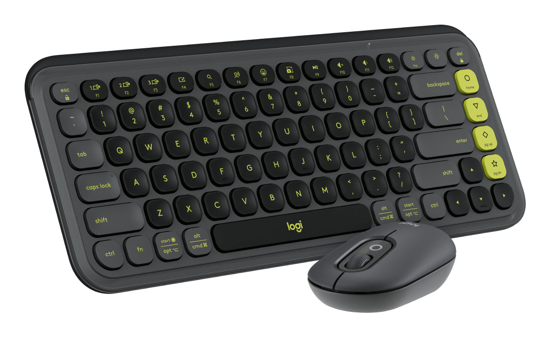 Logitech POP Icon Combo teclado Ratón incluido Universal Bluetooth QWERTY Español Grafito