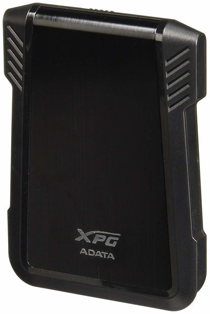 Gabinete para disco duro ADATA AEX500U3-CBK de 2.5" SATA III, USB 3.1, negro