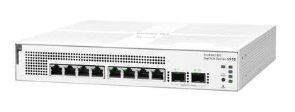 HPE Aruba Networking Networking Instant On Switch 8p Gigabit CL4 PoE 2p SFP 124W 1930