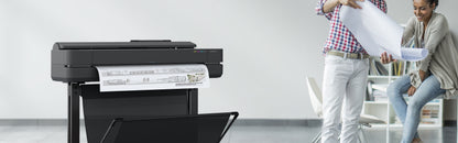 Plotter HP DesignJet T650 Inyección Térmica de Tinta 24" Resolución 2400x1200 dpi