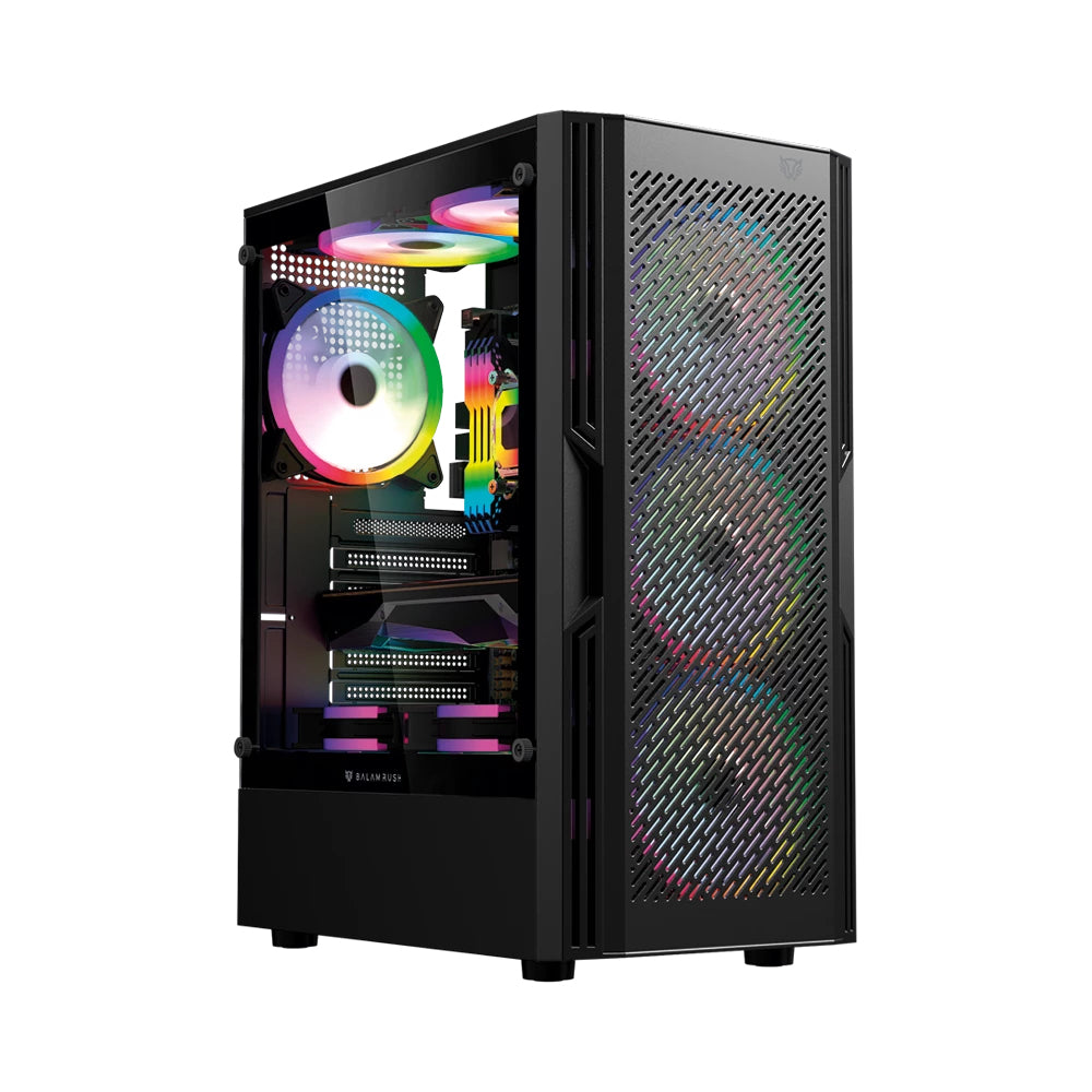 Gabinete Gamer Balam Rush Compact Media Torre Dragonfly Ventra GM570 / Negro