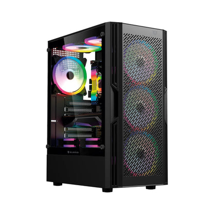 Gabinete Gamer Balam Rush Compact Media Torre Dragonfly Ventra GM570 / Negro