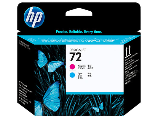 Cabezal HP LF de Impresión 72 Color Magenta-Cian