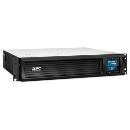 UPS APC 1000VA/600W Pantalla LCD RM 2U 120V 6 Salidas NEMA 5-15R Color Negro