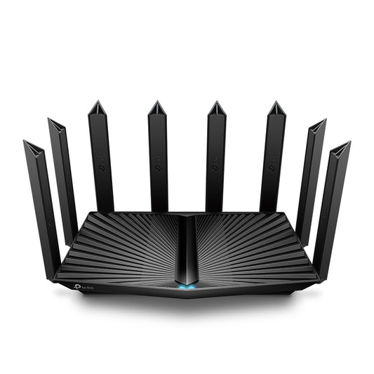 TP-Link Archer AX90 router inalámbrico Multi-Gigabit Ethernet Tribanda (2,4 GHz/5 GHz/5 GHz) Negro