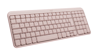 Logitech 920-013447 teclado Universal Bluetooth QWERTY Español Rosa