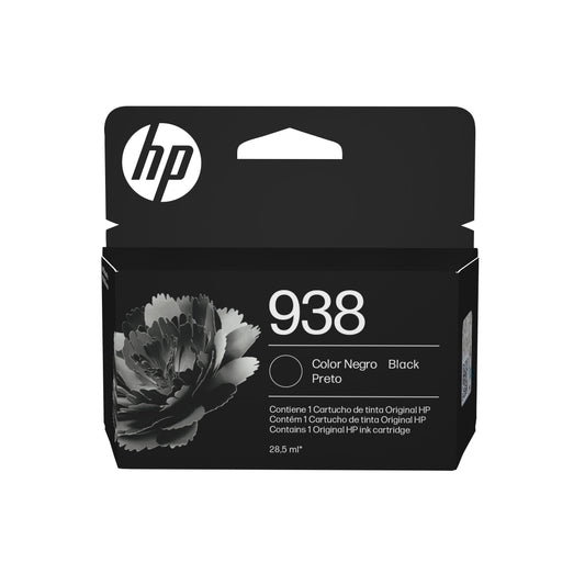 Tinta HP Original 938 Rendimiento 1250 Páginas Color Negro