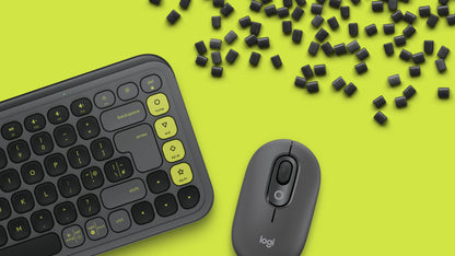 Logitech POP Icon Combo teclado Ratón incluido Universal Bluetooth QWERTY Español Grafito