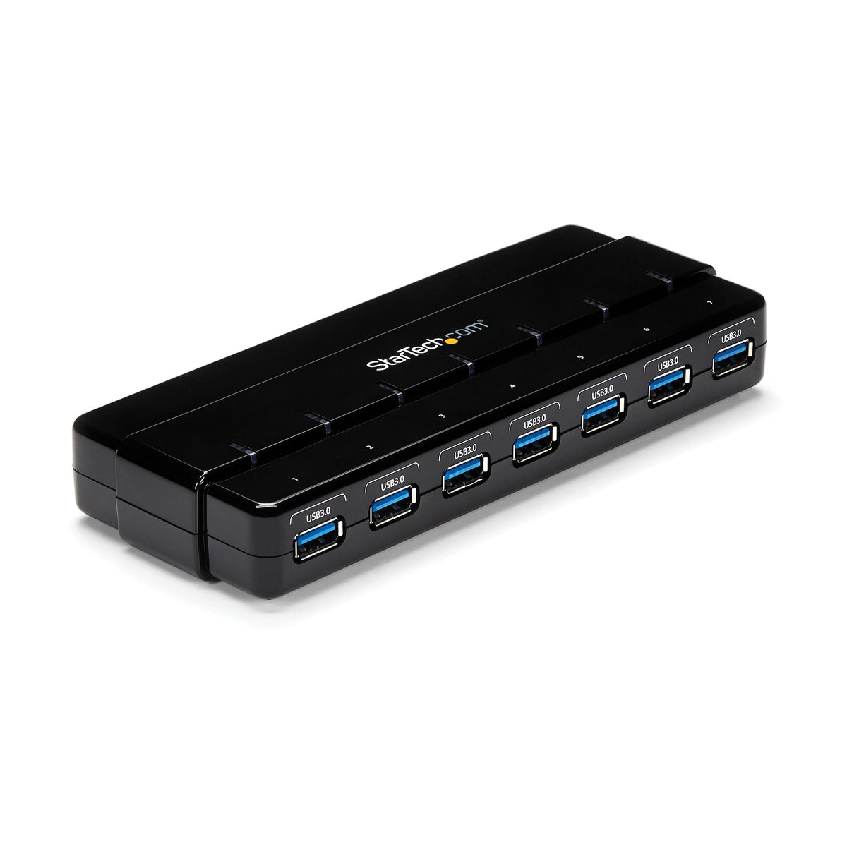 StarTech.com ST7300USB3B nodo concentrador USB 3.2 Gen 1 (3.1 Gen 1) Type-B 5000 Mbit/s Negro