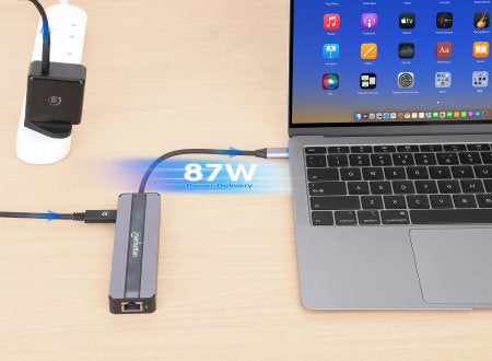 Manhattan 153928 base para laptop o replicador de puertos Alámbrico USB 3.2 Gen 1 (3.1 Gen 1) Type-C Negro, Plata
