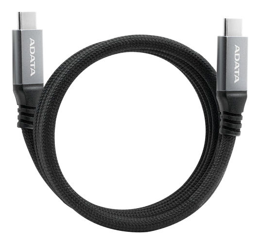 Cable Magnético Adata Usb-C Adopta El Usb 3.2 Gen2 Estandar Velocidad De Transferencia De Datos De 10 Gbps Color Negro
