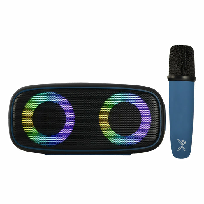 BOCINA PORTATIL PERFECT CHOICE CON MICROFONO INALAMBRICO - OUTDOORS LITE