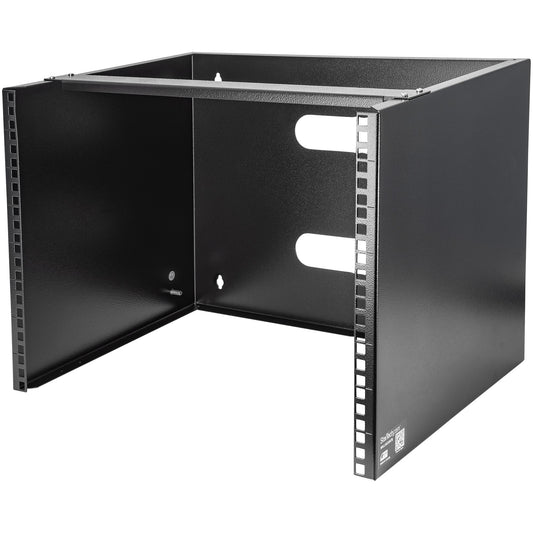 StarTech.com WALLMOUNT8 armario rack Bastidor de pared Negro