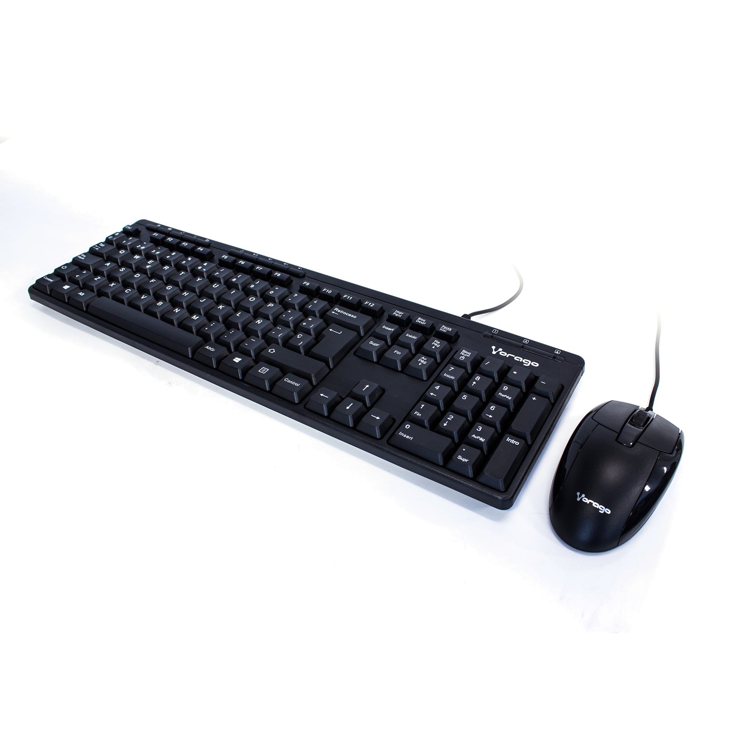 Kit Vorago Teclado y Mouse Km-105 Alambrico Multimedia Usb