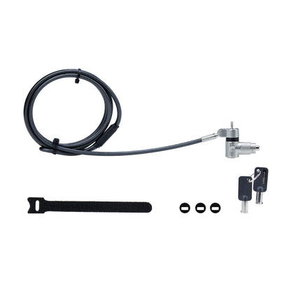 StarTech.com UNIVK-LAPTOP-LOCK cable antirrobo Negro, Plata