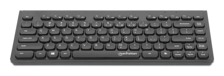 Teclado Chocolate Inalambrico Manhattan 2.4G Negro