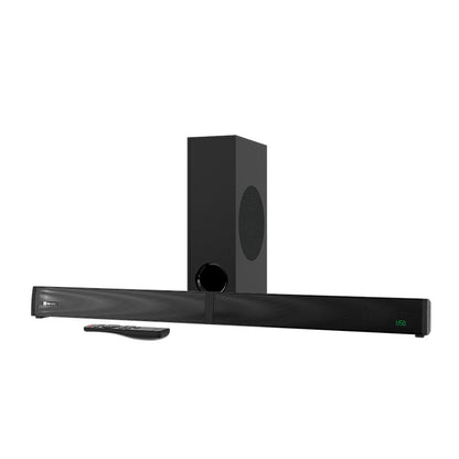 Barra de Sonido TWS Klip Xtreme Bluetooth 2.1 200W Subwoofer HDMI Óptico Digital