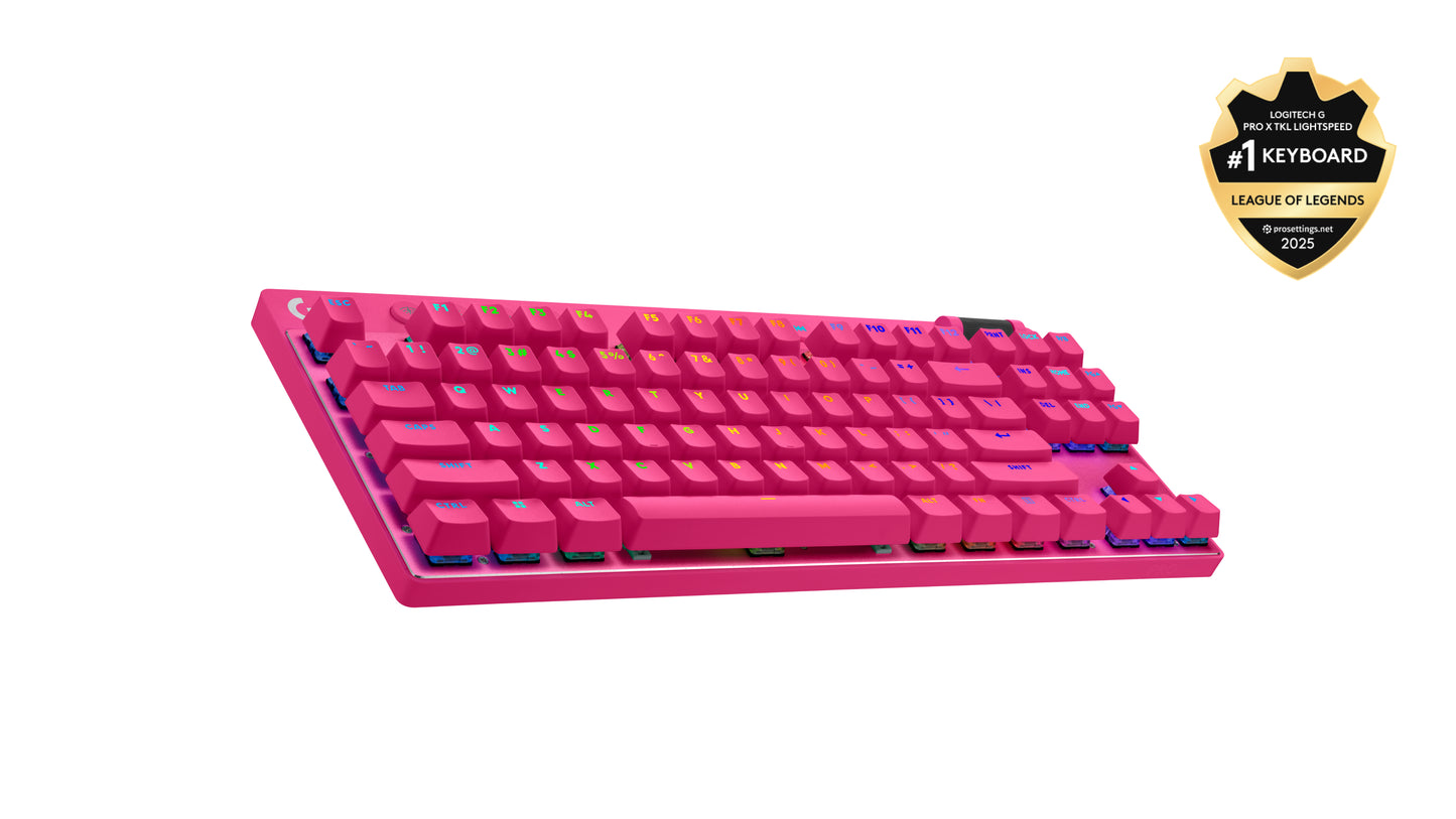 Teclado Logitech PRO X 2 TKL Magenta