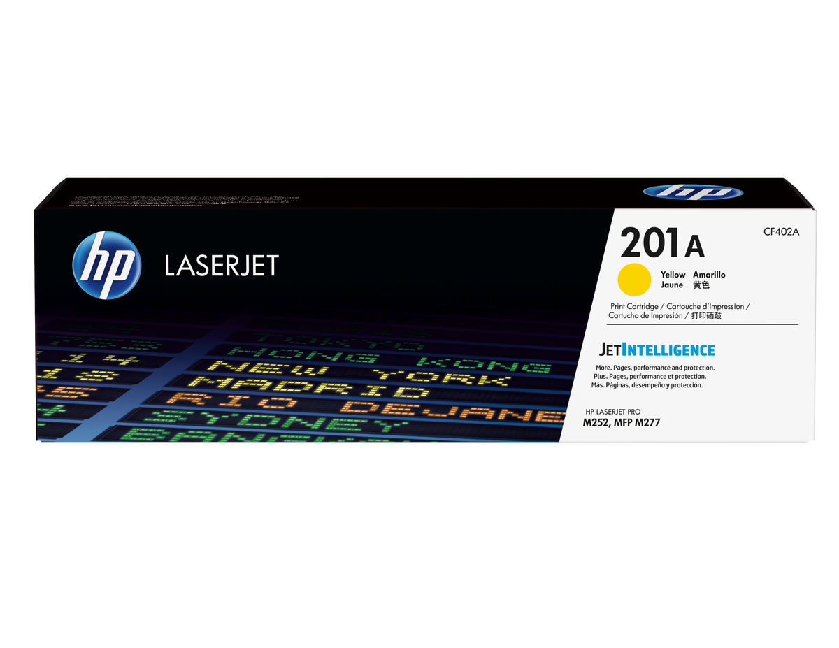 Toner HP LaserJet 201A Amarillo