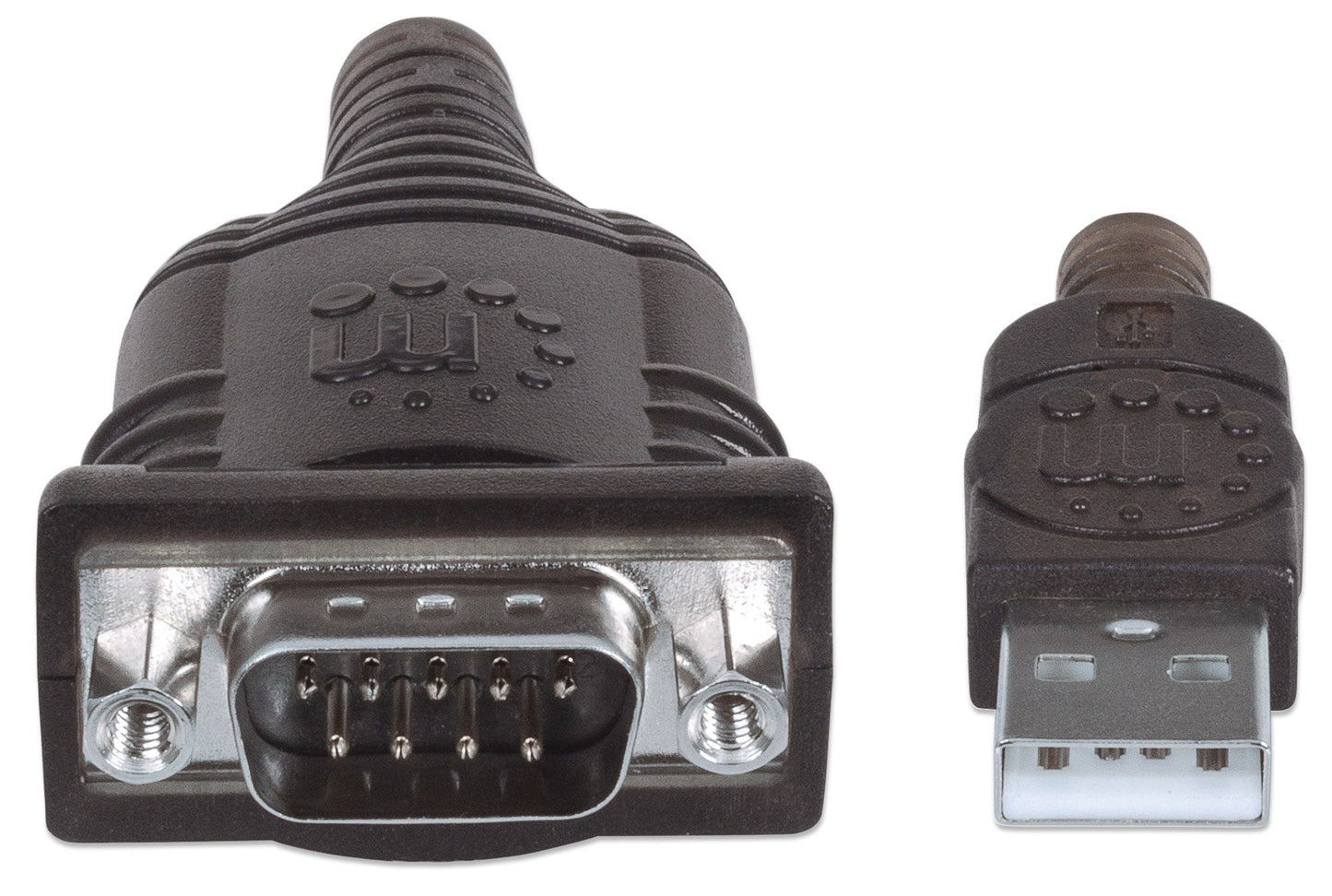 Convertidor USB Manhattan a Serial DB9 0.4m Chip FTDI FT232