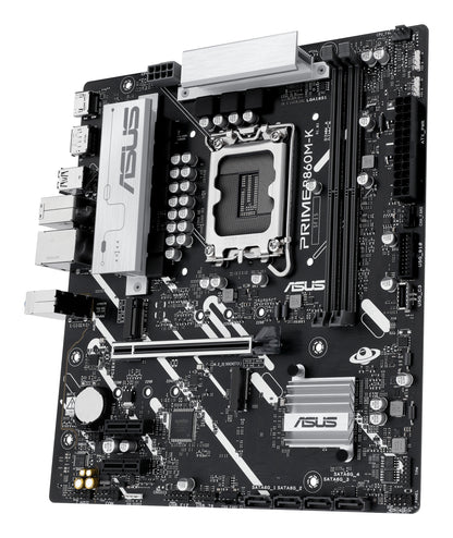 Tarjeta Madre Asus Prime B860M-K DDR5 S 1851 mATX 128GB DDR5 PCIe 5.0 1xPCIe 4.0 M.2 Aura Sync