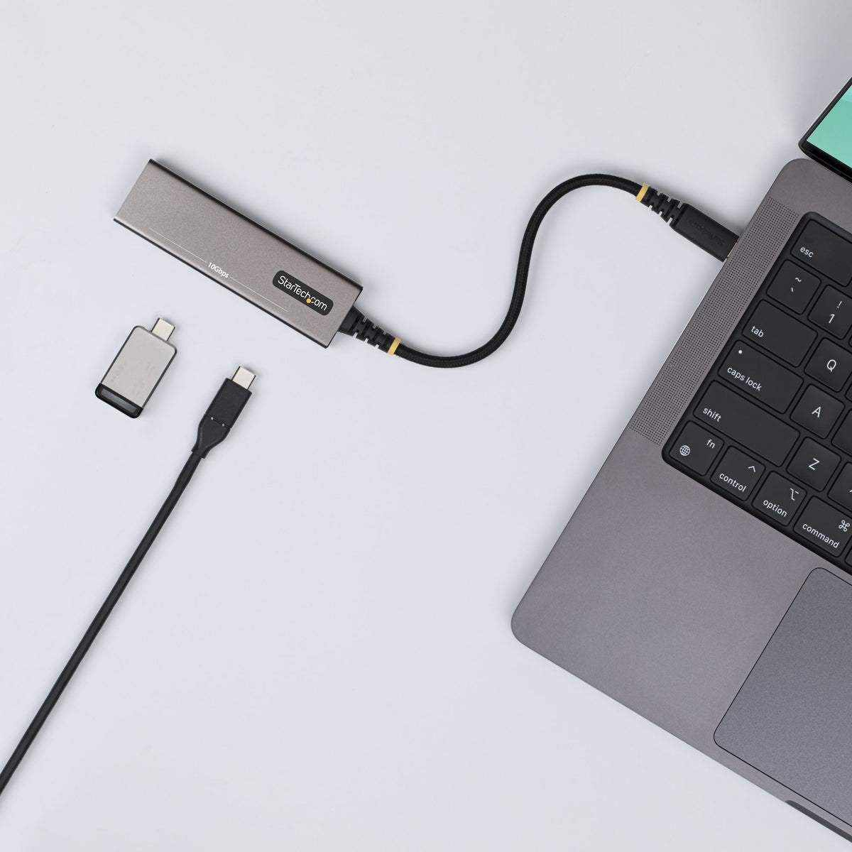 StarTech.com 309B-USBC-HUB nodo concentrador USB 3.2 Gen 2 (3.1 Gen 2) Type-C 10000 Mbit/s Gris