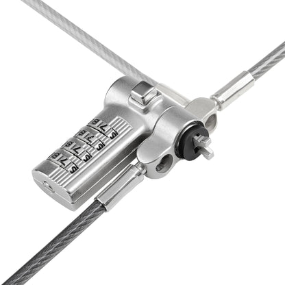 StarTech.com UNIVC4D-LAPTOP-LOCK cable antirrobo Negro, Plata