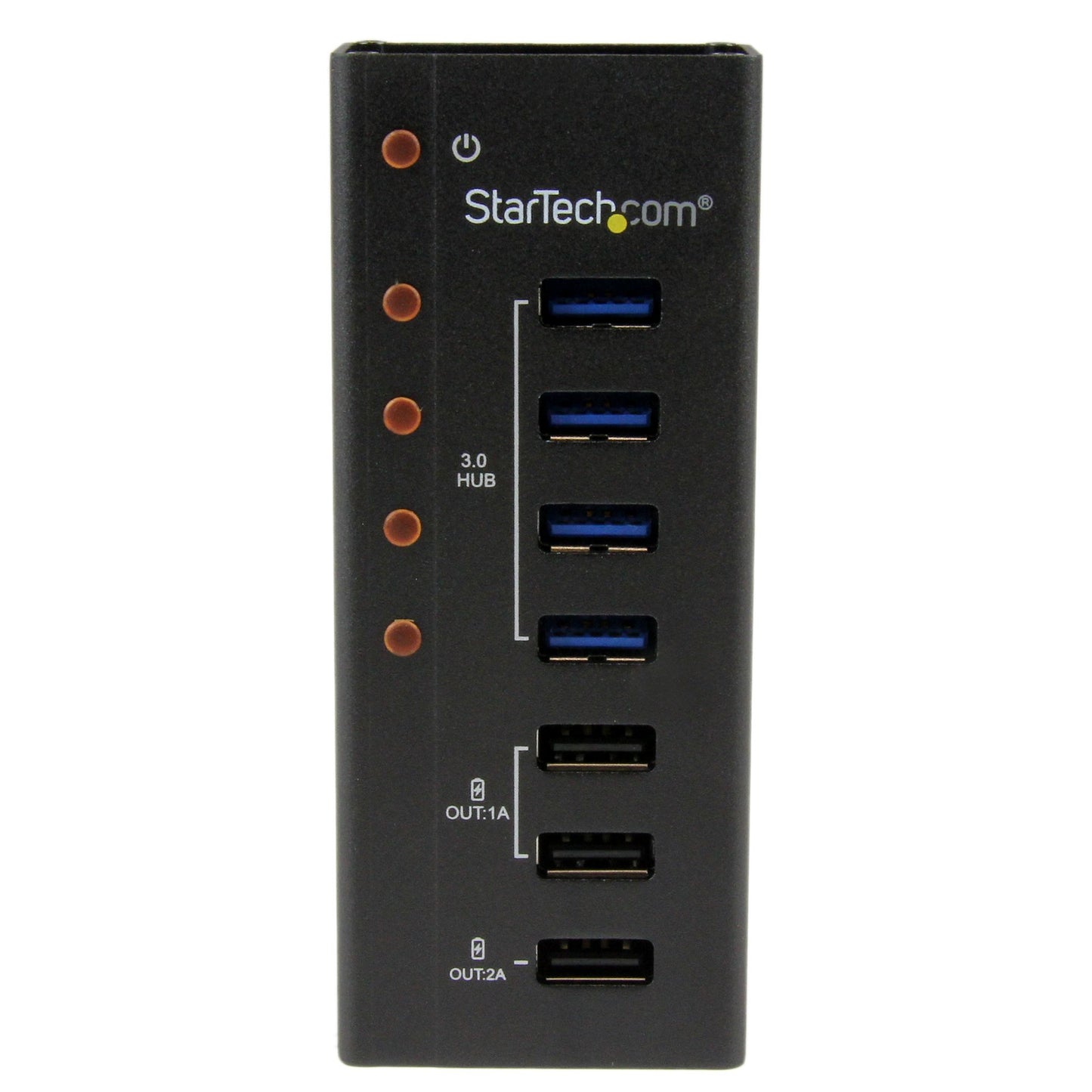 StarTech.com ST4300U3C3 nodo concentrador USB 3.2 Gen 1 (3.1 Gen 1) Type-B 5000 Mbit/s Negro
