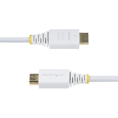 StarTech.com HDMI2-CABLE-4K60-6FW cable HDMI 1.8 m HDMI Tipo A (Estándar) Blanco