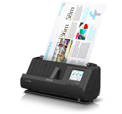 Epson ES-C380W ADF + Escáner de alimentación de hojas 600 x 600 DPI A4 Negro
