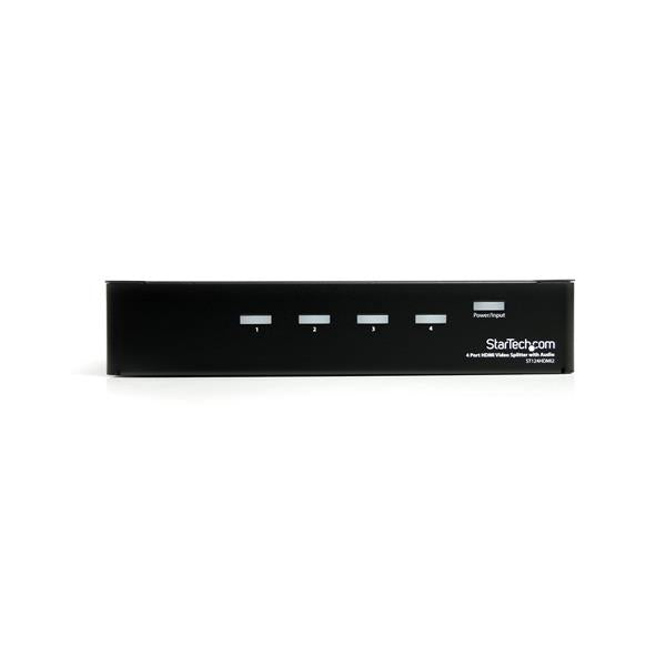 StarTech.com ST124HDMI2 divisor de vídeo 4x HDMI
