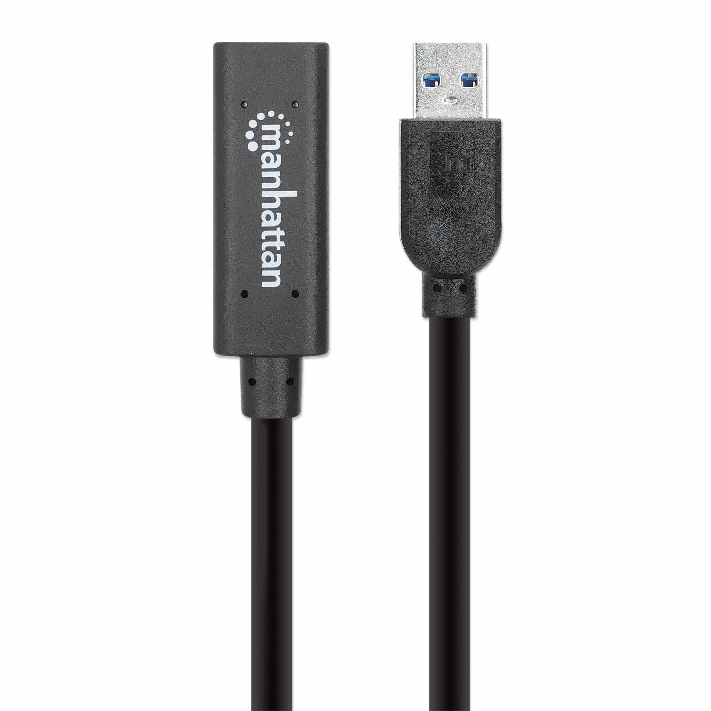 Manhattan 153737 cable USB USB 3.2 Gen 1 (3.1 Gen 1) 5 m USB A Negro