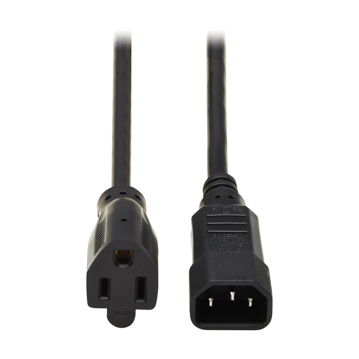 Tripp Lite P002-002 cable de alimentación Negro Acoplador C14
