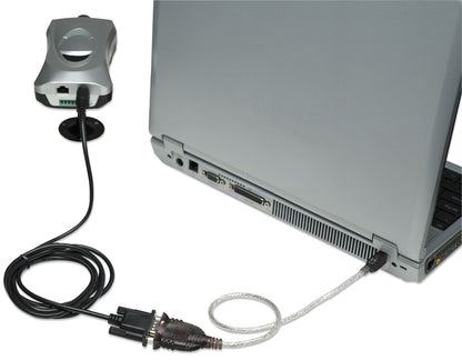 Convertidor USB Manhattan a Serial DB9 0.4m Chip FTDI FT232