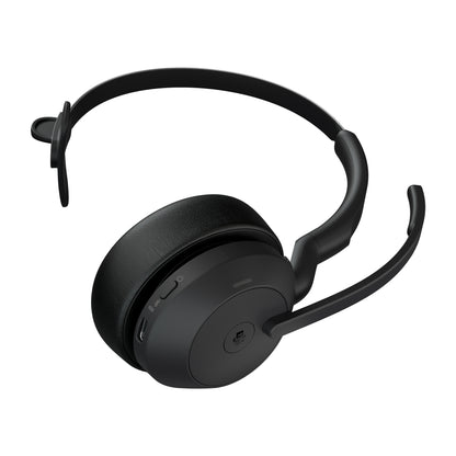 Jabra Evolve2 55 Auriculares Inalámbrico Diadema Oficina/Centro de llamadas USB Tipo C Bluetooth Base de carga