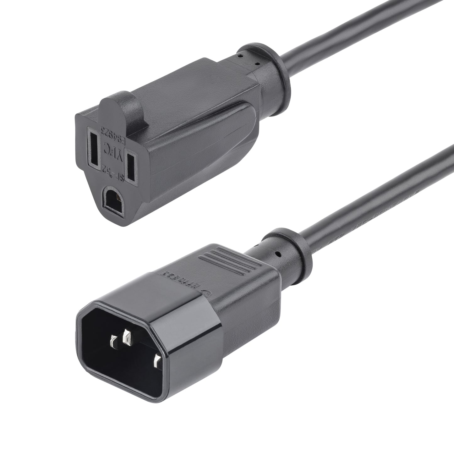 StarTech.com PAC10010PK cable de alimentación Negro Acoplador C14