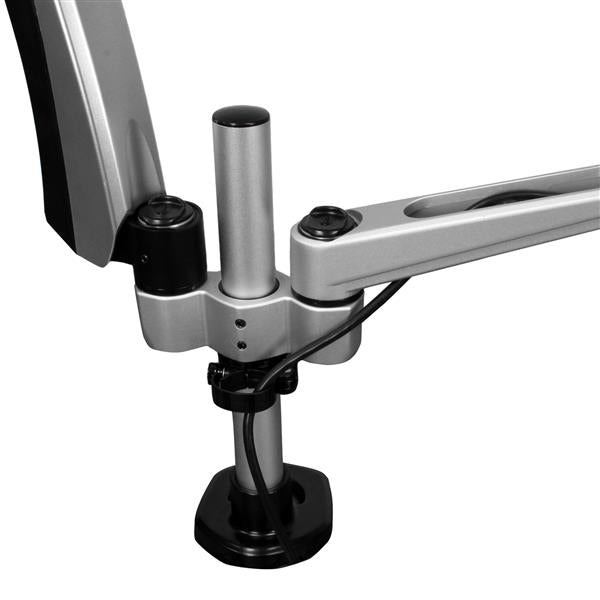 StarTech.com ARMDUAL30 soporte para pantalla plana 76.2 cm (30") Escritorio Negro, Plata