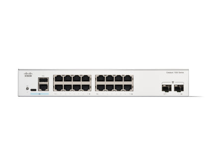Cisco C1300-16T-2G dispositivo de redes Gestionado L2/L3 Gigabit Ethernet (10/100/1000) Blanco