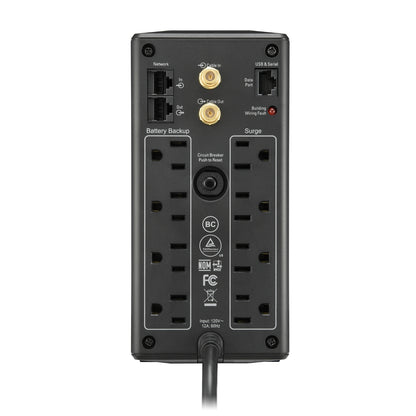 APC BX1000M-LM60 sistema de alimentación ininterrumpida (UPS) Línea interactiva 1 kVA 600 W 8 salidas AC