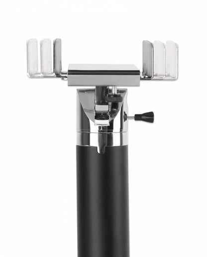 Manhattan 462242 soporte Soporte activo para teléfono móvil Negro, Plata
