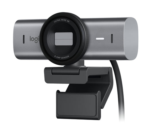 Logitech 960-001529 cámara web 8.5 MP 4096 x 2160 Pixeles USB Grafito