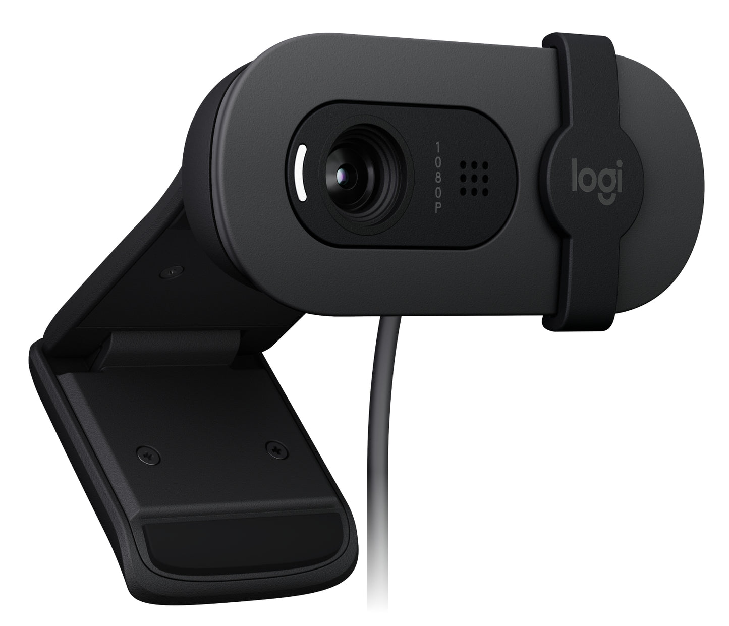 Cámara Web Logitech Brio 100 RTL Full HD 1080p Micrófono Integrado Conectividad USB Color Grafito