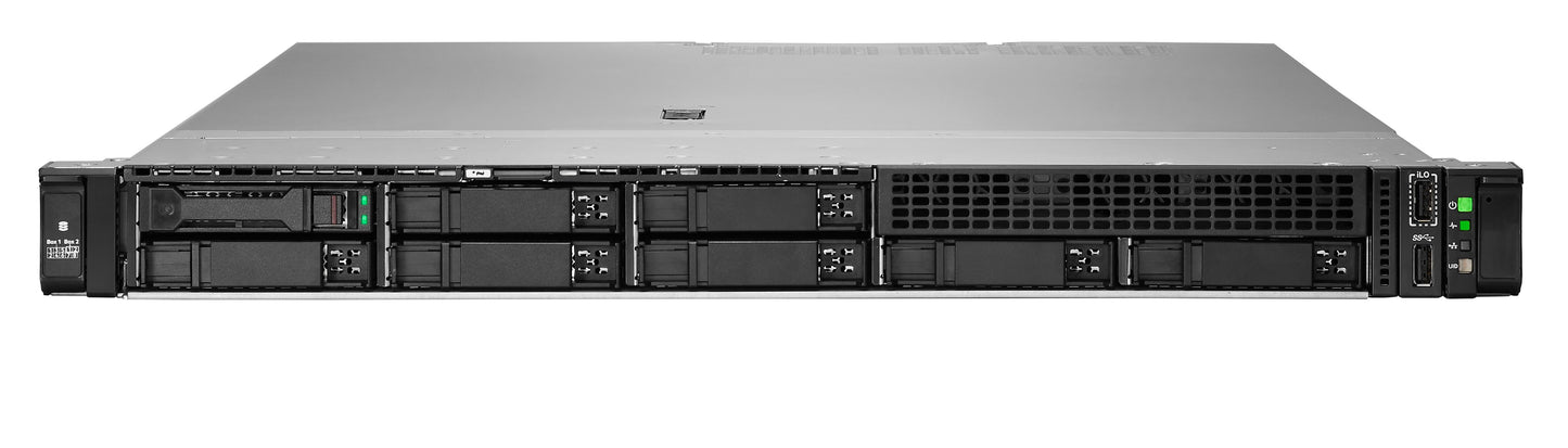 HPE ProLiant Compute DL320 Gen12 6505P 12c 1P 2x32GB-R 8SFF MR408i-o 1x960GB SSD 2x800W PS LA Server servidor 960 GB Bastidor (1U) Intel® Xeon® 2.2 GHz 64 GB DDR5-SDRAM 800 W