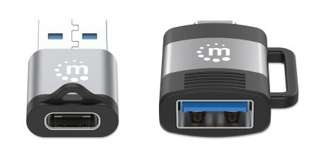 Adaptador Manhattan USB-C V3.2  Gen1 A-C y C-A 2 pzas