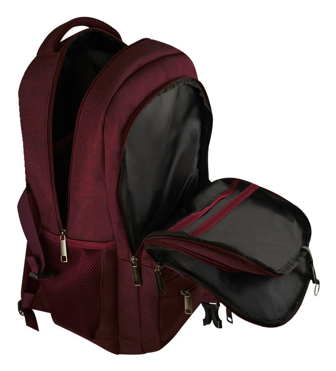 Perfect Choice PC-084495 maletín para laptop 43.2 cm (17") Mochila Rojo