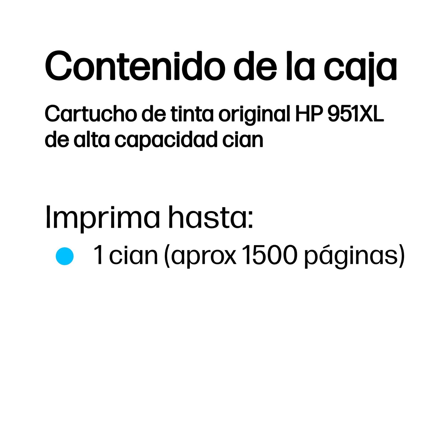 Tinta HP 951XL Cyan OJ 8100/8600
