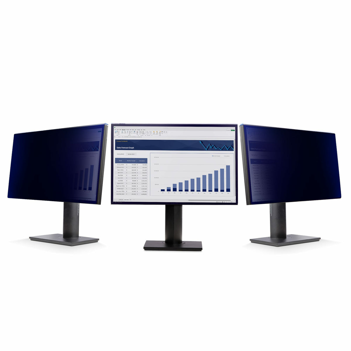 StarTech.com 238A-PRIVACY-SCREEN filtro para monitor 60.5 cm (23.8") Filtro de privacidad para pantallas sin marco