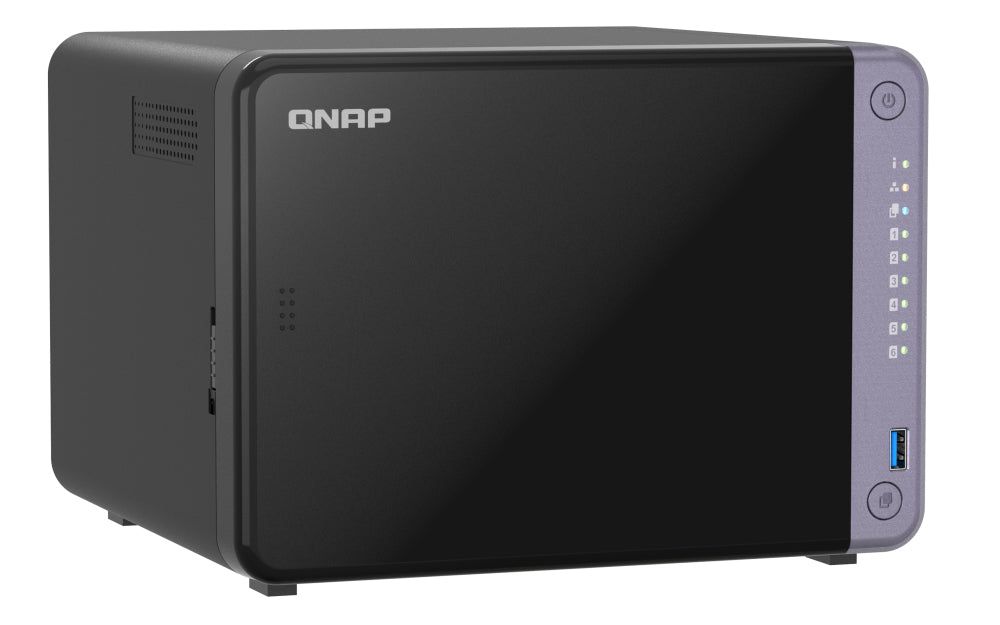 QNAP TS-632X-4G-US servidor NAS o de almacenamiento Tower Alpine Alpine AL-524 4 GB DDR4 QNAP QTS Negro