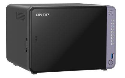 QNAP TS-632X-4G-US servidor NAS o de almacenamiento Tower Alpine Alpine AL-524 4 GB DDR4 QNAP QTS Negro