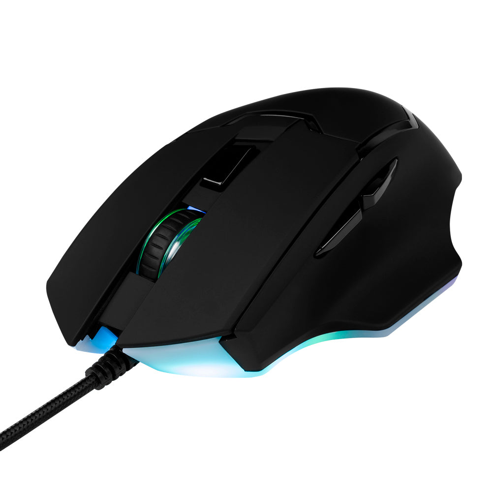 Vorago MO-504 ratón Juego Diestro USB tipo A Óptico 6400 DPI
